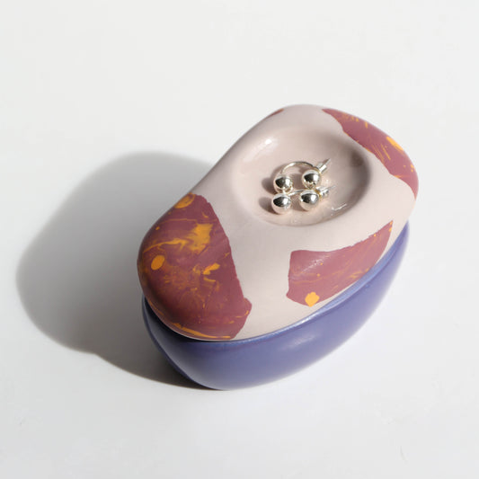 Large Pebble Jewellery Box - Terrazzo Collection