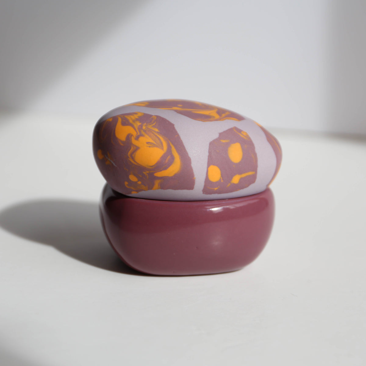 Medium Pebble Jewellery Box - Terrazzo Collection