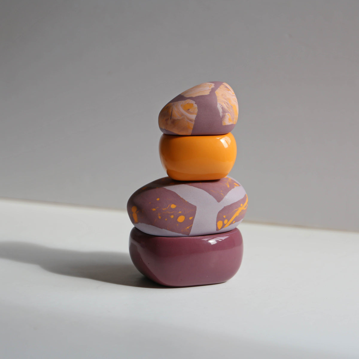 Medium Pebble Jewellery Box - Terrazzo Collection