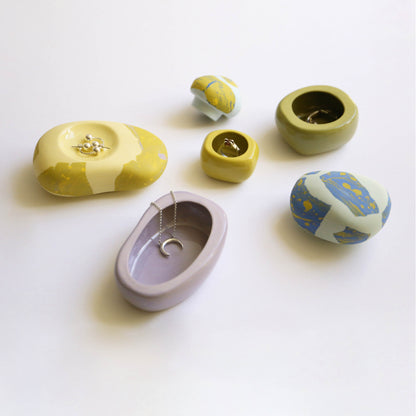 Large Pebble Jewellery Box - Terrazzo Collection