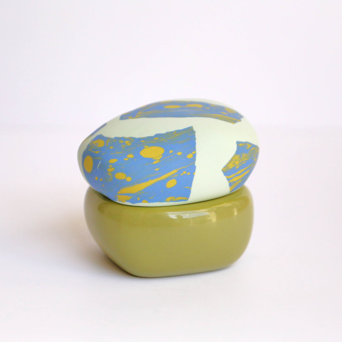 Medium Pebble Jewellery Box - Terrazzo Collection